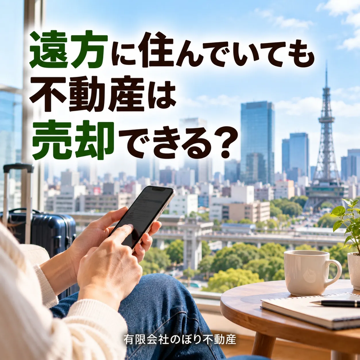 名古屋の不動産を売りたいけど、今住んでいるのは他県…そんな時...